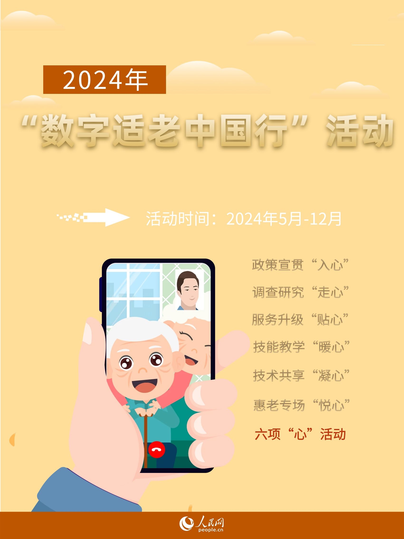 万向平台：2024年“数字适老中国行”5月“走起”！开展6项“心”活动